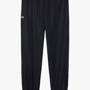 Lacoste Black Relaxed-Fit Sport Pants with White Drawcords  4XL. -  C5